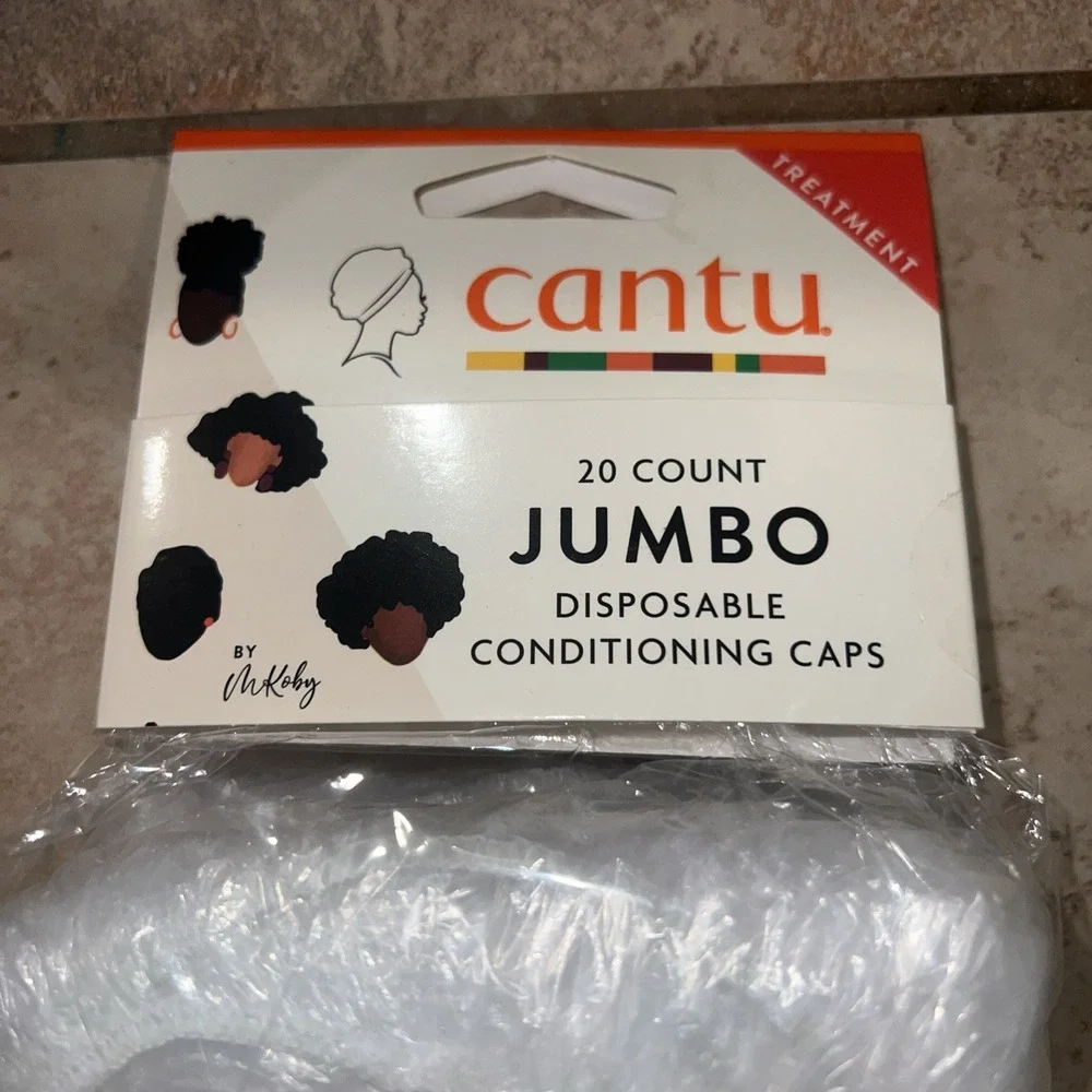 Cantu 20 Count Jumbo disposable Conditioning shower‎ Caps Treatments